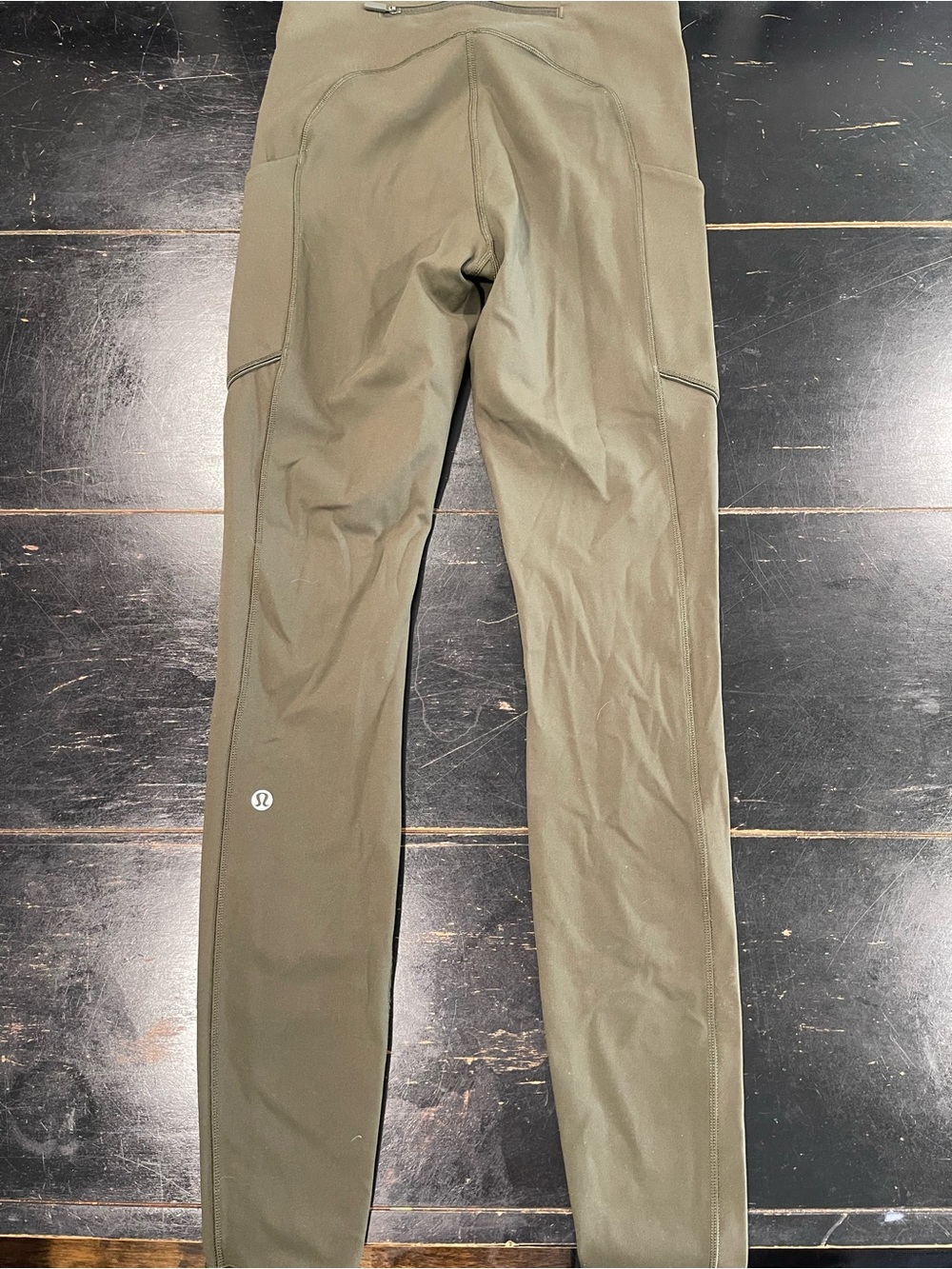lululemon athletica Women’s Olive Green Performance Leggings